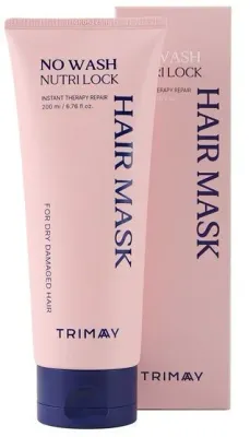 Несмываемая маска для волос Trimay Nutri Lock питательная, для сухих и повреждённых волос, 200 мл