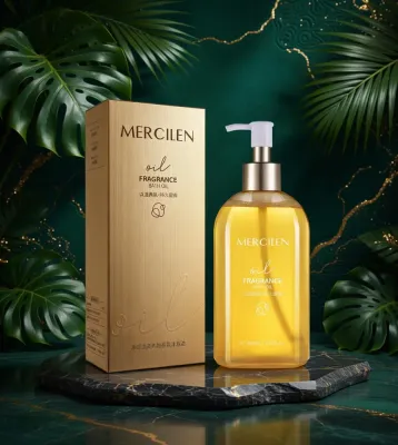 Масло для ванны Mercilen Moisturizing & Brightening Bath Oil, увлажняющее, питательное, 380 мл