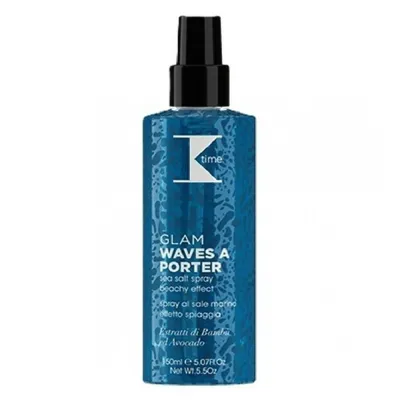 Спрей для волос K-Time Glam Waves a Porter Sea Salt с морской солью, для объёма и текстуры, 150 мл
