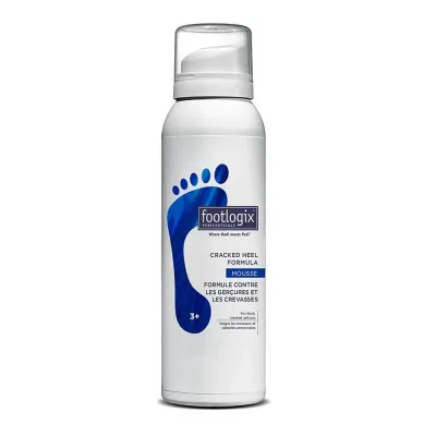 Мусс для стоп Footlogix Cracked Heel Formula, для потрескавшихся пяток, 125 мл