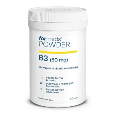 Витамин B3 Formeds F-Vit B3, ниацин с инулином, порошок, 60 порций