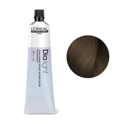 Полуперманентная краска L'Oreal Professionnel Dia Light, тон в тон, с кислым pH, оттенок 6.28, 60 мл