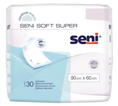 Гигиенические пелёнки Seni Soft Super, 60 x 90 см, 30 шт