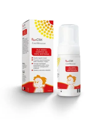 Пенка при ветряной оспе PoxClin CoolMousse, для детей, 100 мл