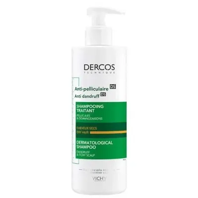 Шампунь против перхоти Vichy Dercos глубоко очищающий, для сухих волос
