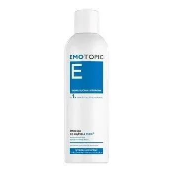 Эмульсия для ванны Emotopic Med+, для сухой и атопичной кожи, с первого дня жизни, 400 мл