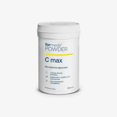 Витамин C ForMeds Powder C Max, с витамином D3 и цинком, порошок, 60 порций