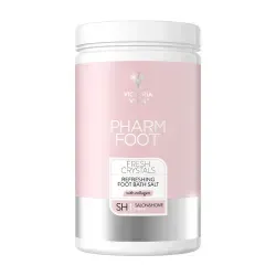 Соль для ванночек для ног Pharm Foot Fresh Crystals, освежающая, с коллагеном