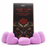 Набор бомбочек для ванны в форме сердца OTH Cupid's Escape, французская лаванда, 5 x 70 г — фото 1