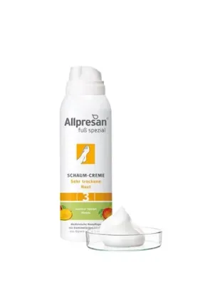 Крем-пенка для стоп Allpresan Pedicare No.3, 10% мочевины, манго, для очень сухой кожи, 125 мл