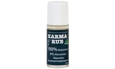 Дезодорант Karma Rub, шариковый, магниевый, натуральный, 50 мл
