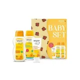 Набор Weleda Baby Calendula, крем под подгузник, масло для тела и крем для ванны — фото 1