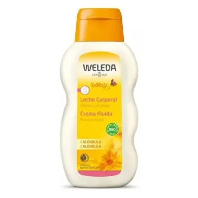 Эмульсия для тела Weleda Baby Calendula, с календулой, для младенцев и детей, с рождения, 200 мл