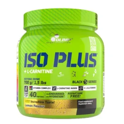 Изотоник Olimp Iso Plus с L-карнитином, вкус лимона, 700 г