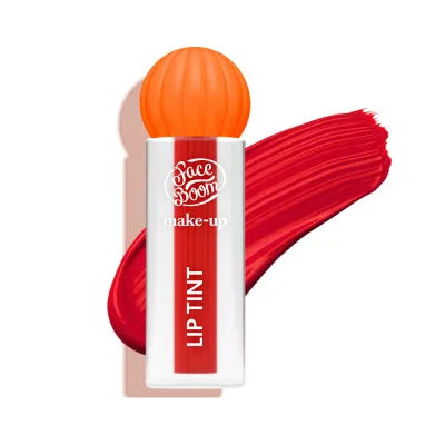 Тинт для губ FaceBoom Lip Tint стойкий, пигментированный, оттенок 02 Electric Red, 2 мл