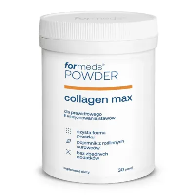 Коллаген ForMeds Powder Collagen Max, коллагеновые пептиды, порошок, 30 порций