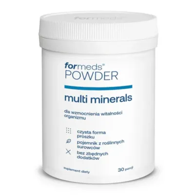 Комплекс минералов ForMeds Powder Multi Minerals, 11 минералов, порошок, 30 порций