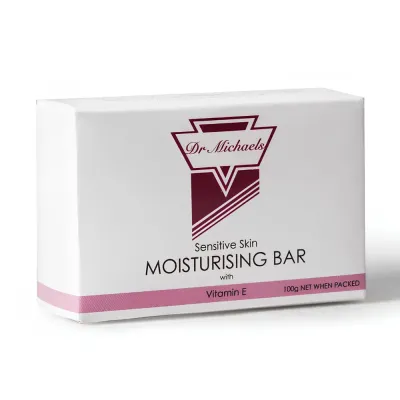Мыло Dr Michaels Moisturising Bar, увлажняющее, для сухой и чувствительной кожи, 100 г