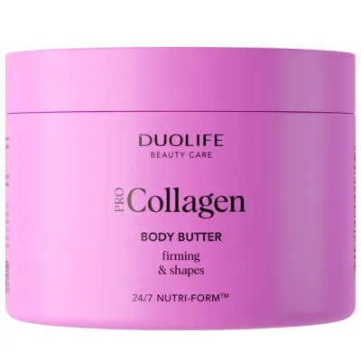Баттер для тела DuoLife Collagen Body Butter, укрепляющий, увлажняющий, 200 мл