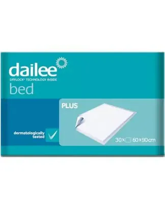 Гигиенические пелёнки Dailee Bed Plus, 60 × 90 см, 30 шт