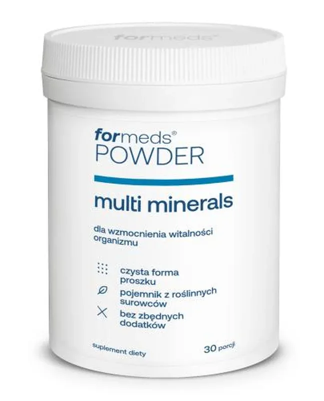 Минеральный комплекс Formeds Powder Multi Minerals, 11 минералов, порошок, 30 порций