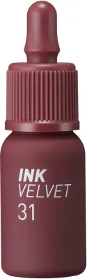Тинт для губ Peripera Ink Velvet, матовый, оттенок 31 Wine Nude, 4 г