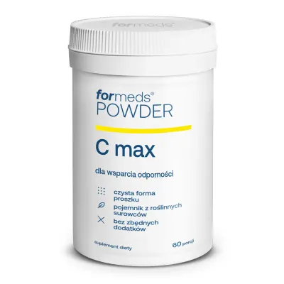 Витамин C ForMeds Powder C Max, с цинком и витамином D, порошок, 60 порций