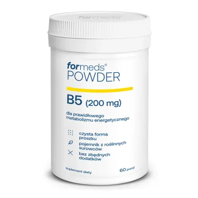 Витамин B5 ForMeds Powder B5, пантотеновая кислота 200 мг, порошок, 60 порций