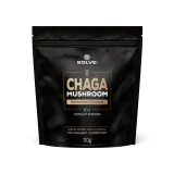 Порошок из гриба чага SolveLabs Chaga Mushroom Powder, экстракт 10:1, 30 г — фото 1