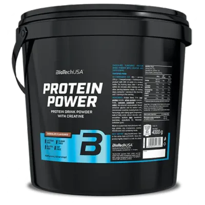 Протеин BioTech USA Protein Power, вкус шоколада, 4 кг
