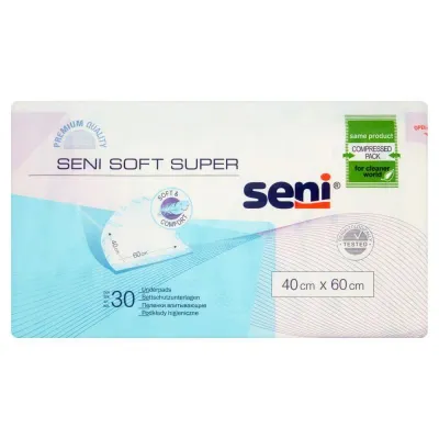 Гигиенические пелёнки Seni Soft Super, 40 x 60 см, 30 шт