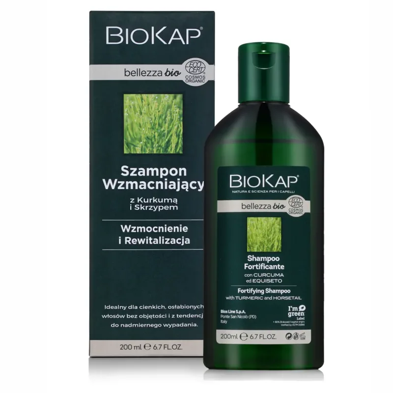 Шампунь BioKap Bellezza Bio укрепляющий, 200 мл