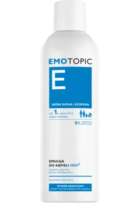 Эмульсия для ванны Emotopic MED+, для сухой и чувствительной кожи, 400 мл
