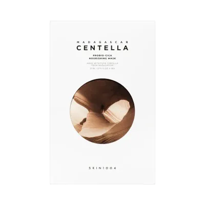 Тканевая маска для лица SKIN1004 Madagascar Centella Probio-Cica Nourishing Mask питательная, с пептидами, 5 × 22 мл