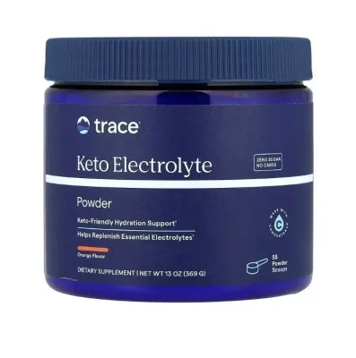 Электролиты Trace Minerals Keto Electrolyte Powder, вкус апельсина, порошок, 369 г