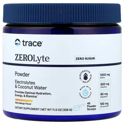 Электролиты Trace ZEROLyte Powder, вкус солёное манго, порошок, 328 г