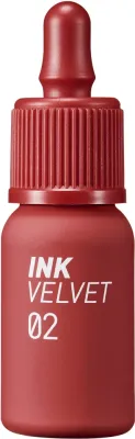 Тинт для губ Peripera Ink The Velvet матовый, бархатистый, оттенок 02 Celeb Deep Rose, 4 г