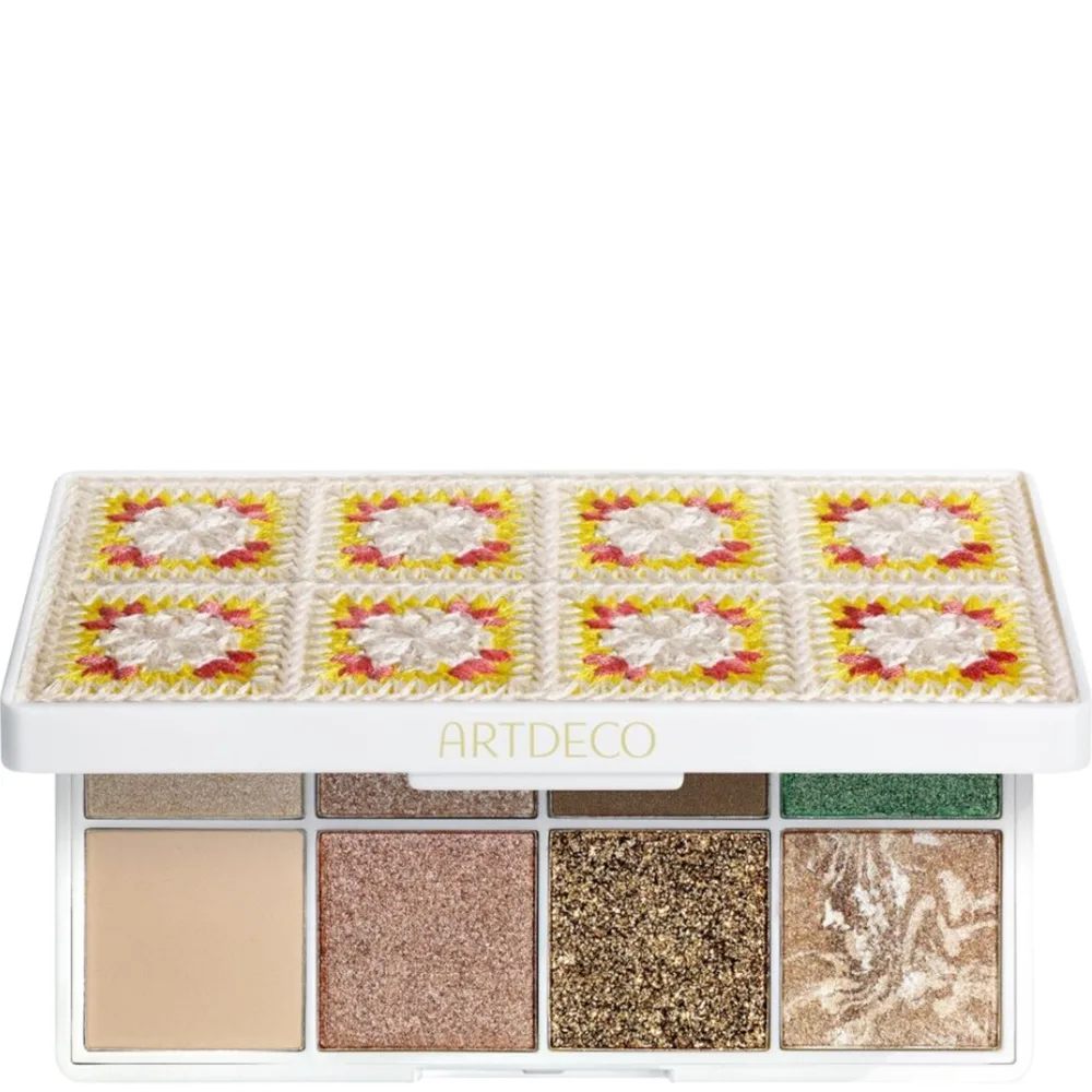 Палетка теней Artdeco Eyelights Palette из 8 оттенков, оттенок 02 Summer in Style, 8 x 1,6 г