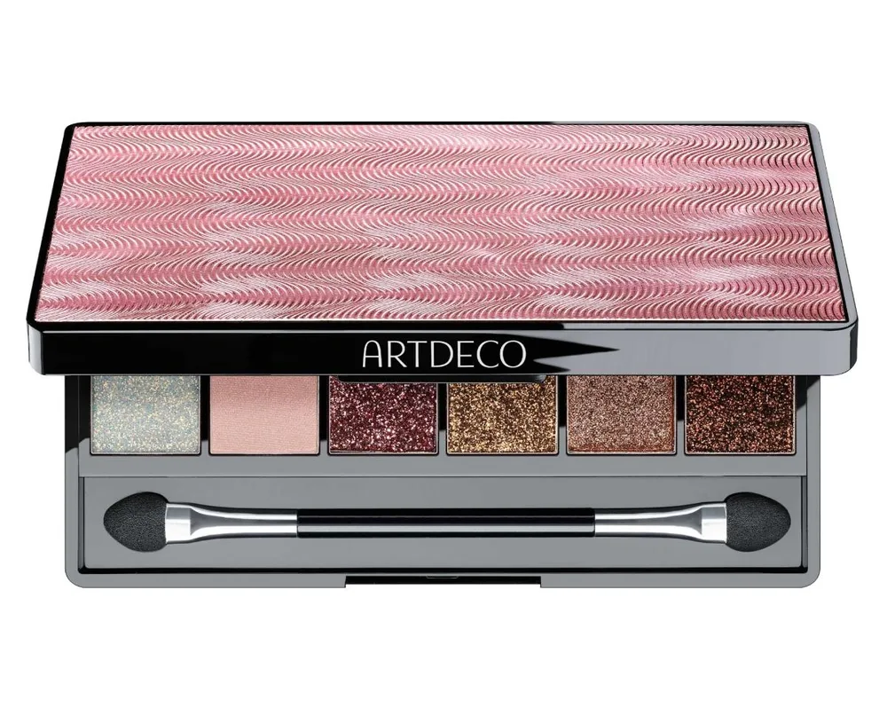 Палетка теней Artdeco Glitter Eyeshadow Palette Limited Edition с блёстками, оттенок 04 Magic kaleidoscope