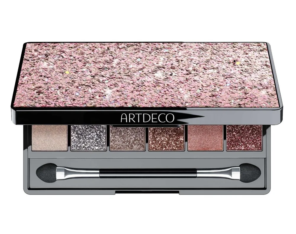 Палетка теней Artdeco Glitter Eyeshadow Palette Limited Edition с блёстками, оттенок 05 Glitter goddess