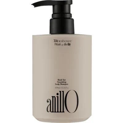 Шампунь Anillo Black Tea Nourishing Scalp питательный, укрепляющий