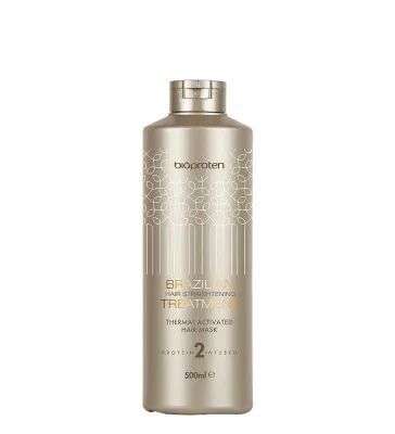 Маска для выпрямления волос Bioproten Brazilian Treatment No.2 разглаживающая, 500 мл