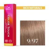 Тонирующий крем для волос Wella Professionals Color Touch, без аммиака, оттенок 9.97, 60 мл — фото 1