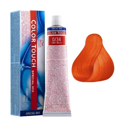 Полуперманентная краска Wella Professionals Color Touch, без аммиака, с кератином, 60 мл