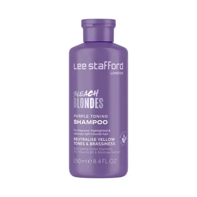 Оттеночный шампунь Lee Stafford Bleach Blondes Purple Toning фиолетовый, для светлых волос, 250 мл