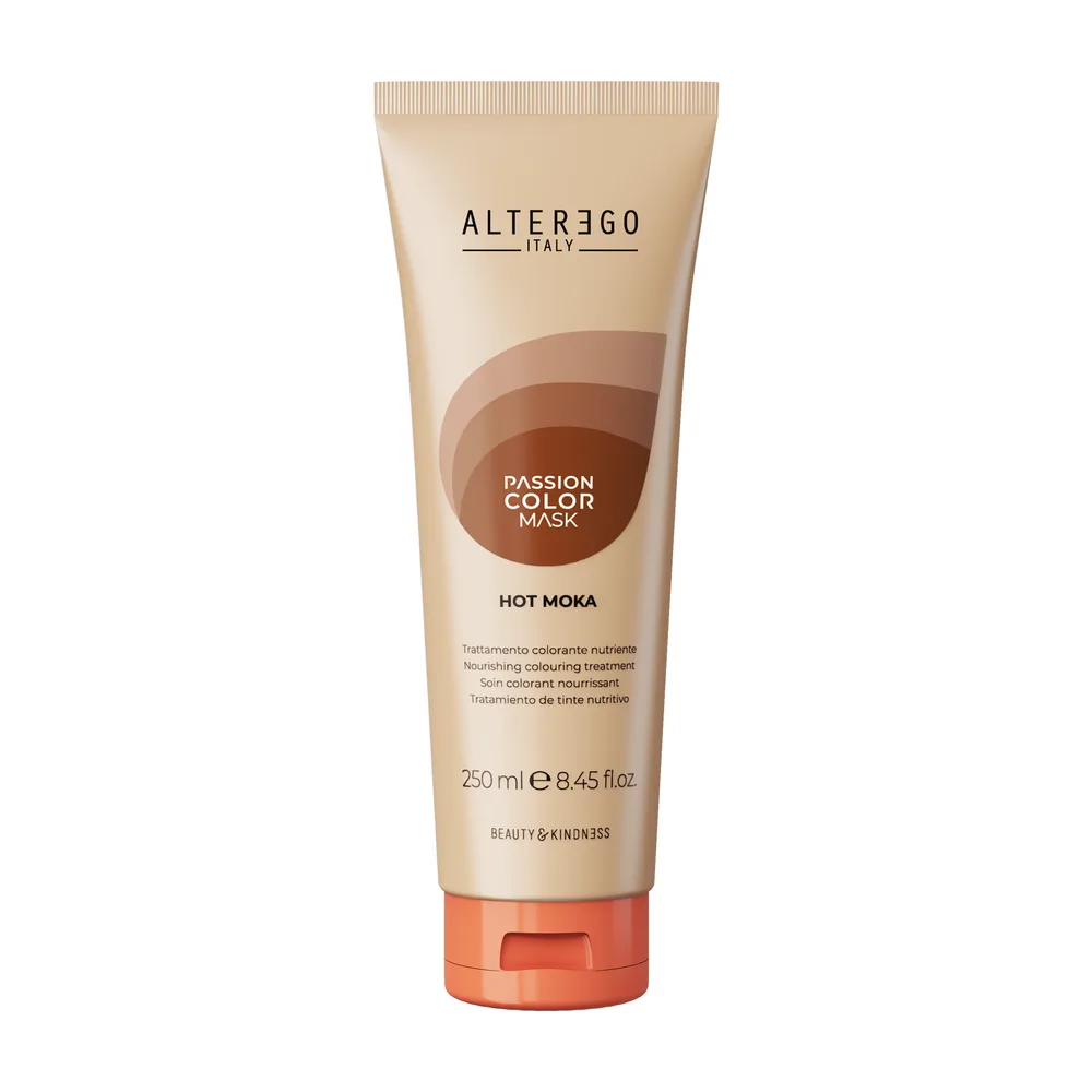 Тонирующая маска для волос Alter Ego Passion Color Mask, питательная, оттенок Hot Moka, 250 мл