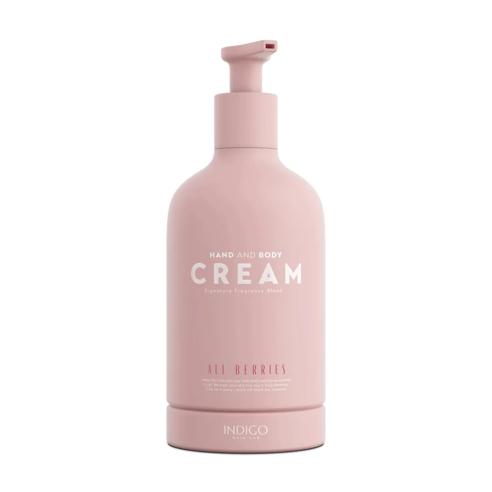 Крем для тела и рук Indigo All Berries, ягодный, 370 мл