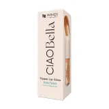 Блеск для губ AA Wings of Color Ciao Bella Topper Lip Gloss, топпер, оттенок 02 Walnut Glaze, 3,5 мл — фото 3