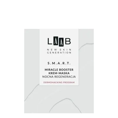 Ночной крем-маска для лица AA LAAB S.M.A.R.T. Dermohacking Program Miracle Booster антивозрастной, восстанавливающий, 50 мл
