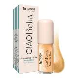 Блеск для губ AA Wings of Color Ciao Bella Topper Lip Gloss, с мерцанием, оттенок 01 Vanilla Glaze, 3,5 мл — фото 1